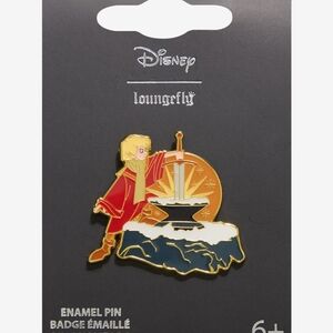 Loungefly pin Disney The Sword in the Stone Arthur Sword